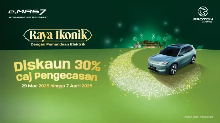 Pro-Net charging fee discount for Raya