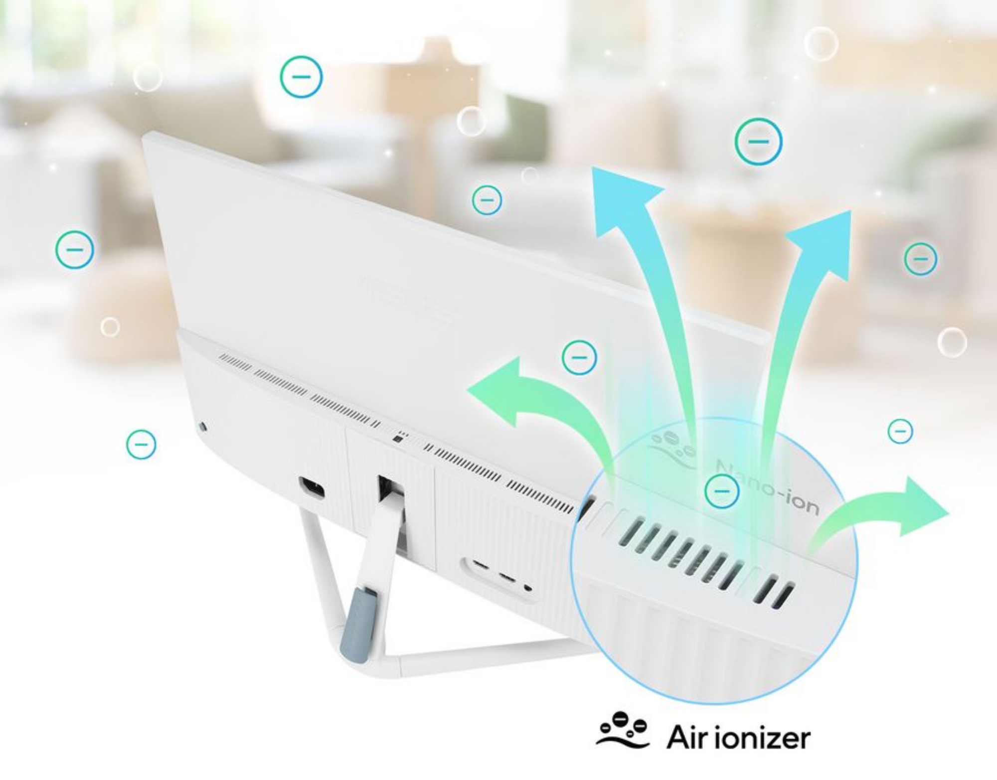 ASUS VU Air Ionizer monitors