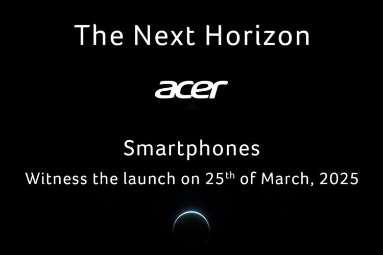 Acer smartphone teaer Amazon India