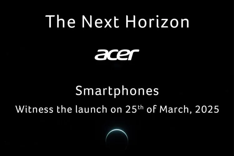 Acer smartphone teaer Amazon India
