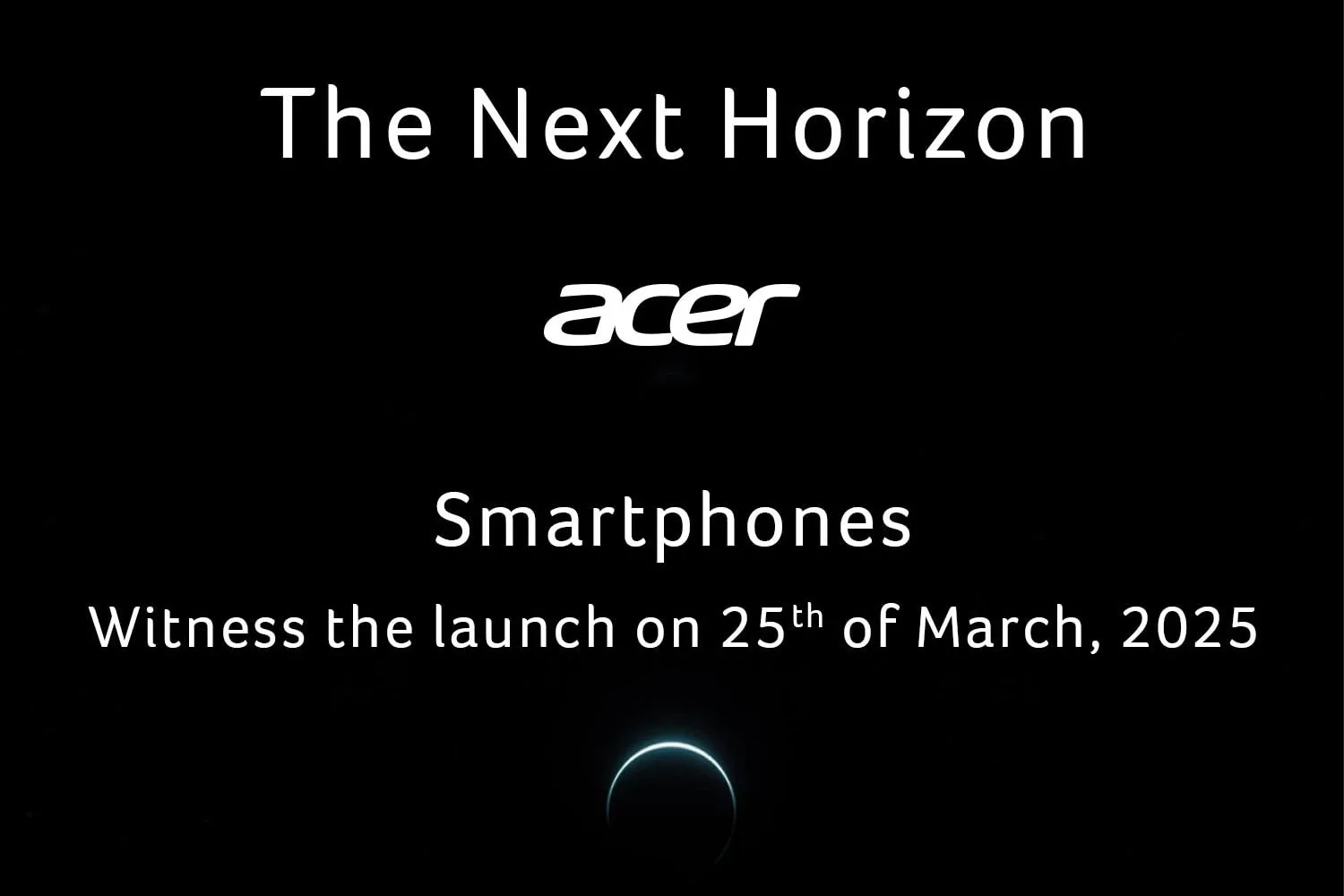 Acer smartphone teaer Amazon India