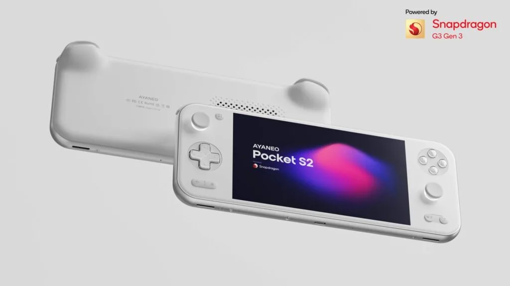 Ayaneo Pocket S2 front + back