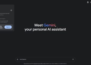 Google Gemini no sign in