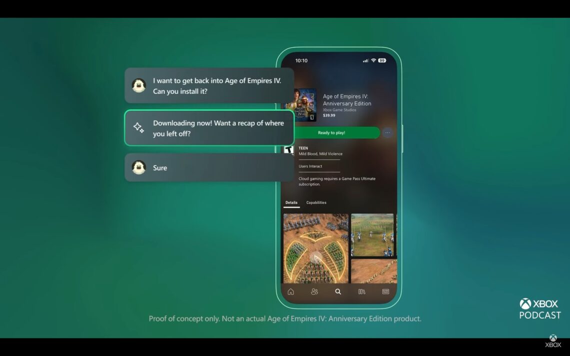 Microsoft Copilot for Gaming proof of concept Age of Empires
