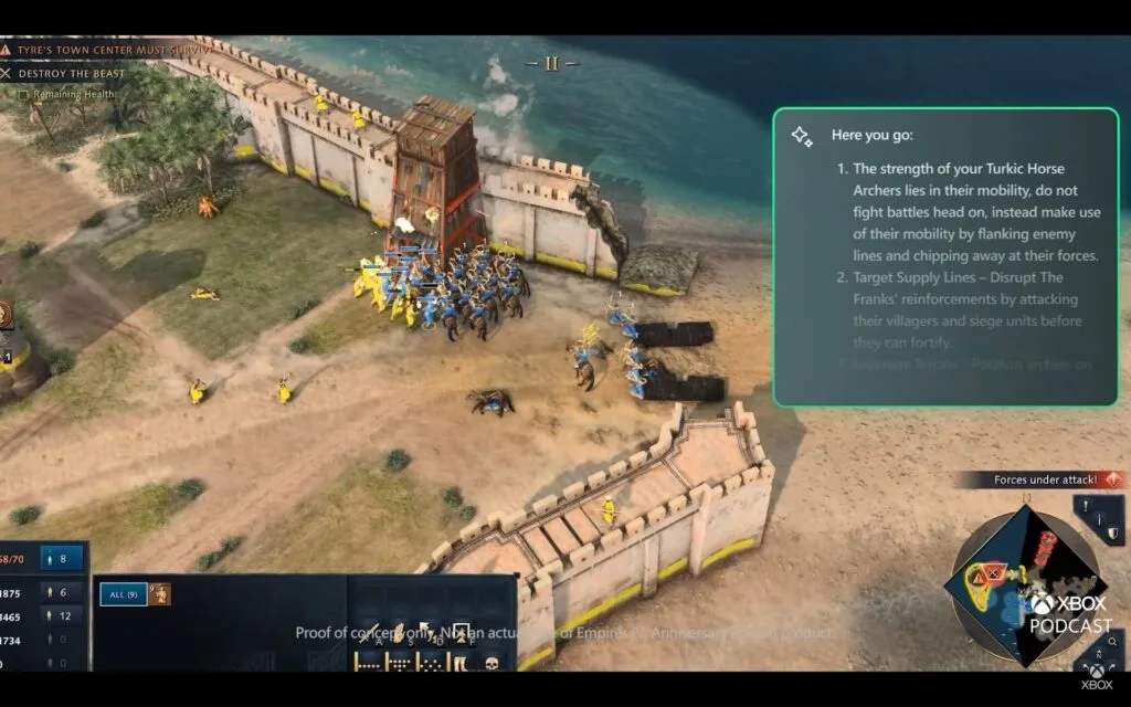 Microsoft Copilot for Gaming proof of concept Age of Empires guide