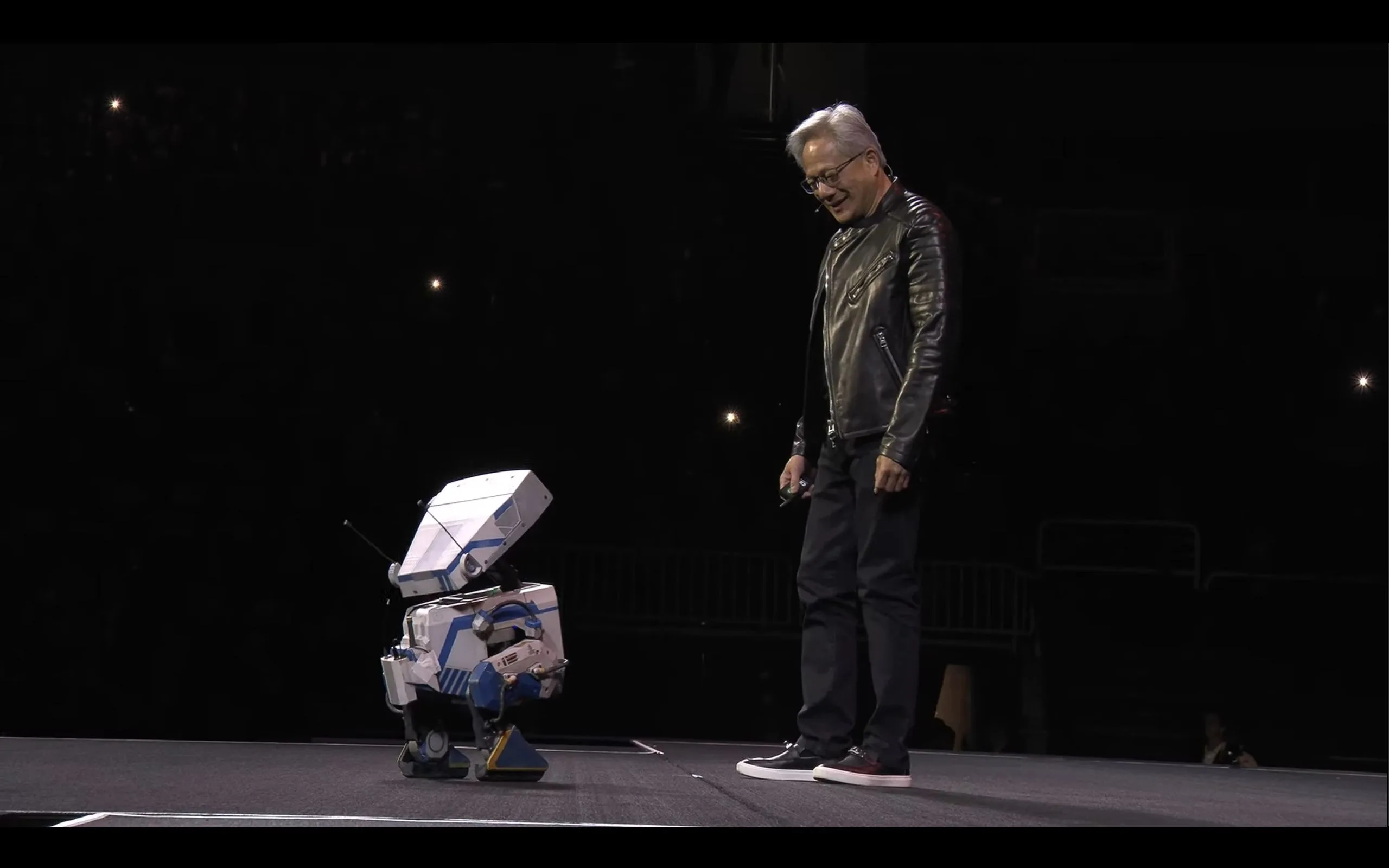 NVIDIA Debuts Blue At GTC 2025 And It Is Just The Cutest Thing 2 NVIDIA Blue Newton Engine 2