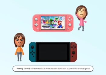 Nintendo Switch Virtual Game Card family share