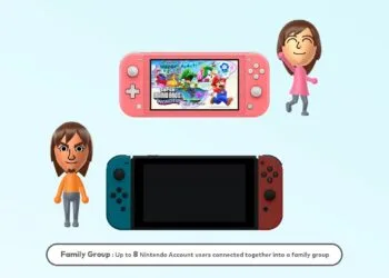 Nintendo Switch Virtual Game Card family share