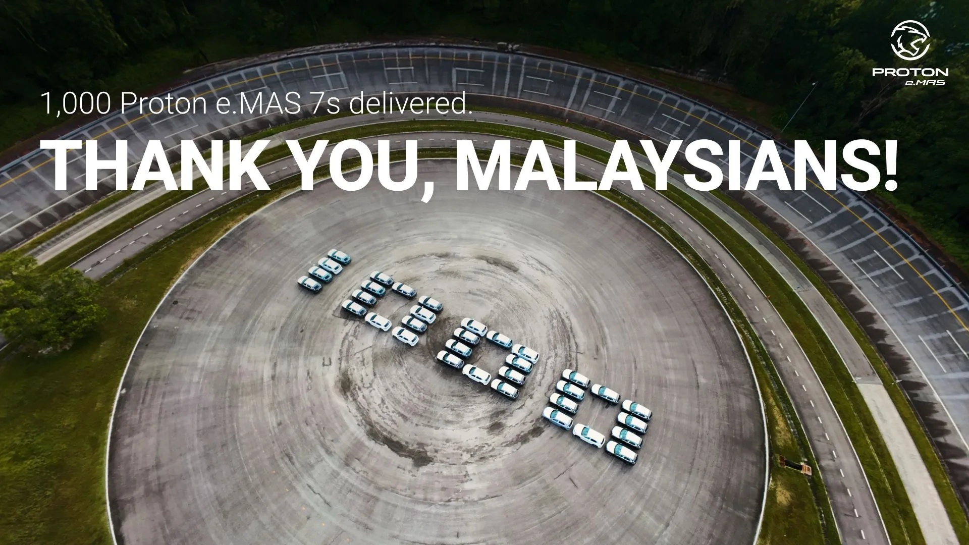 Proton e.MAS reaches 1000 deliveries 