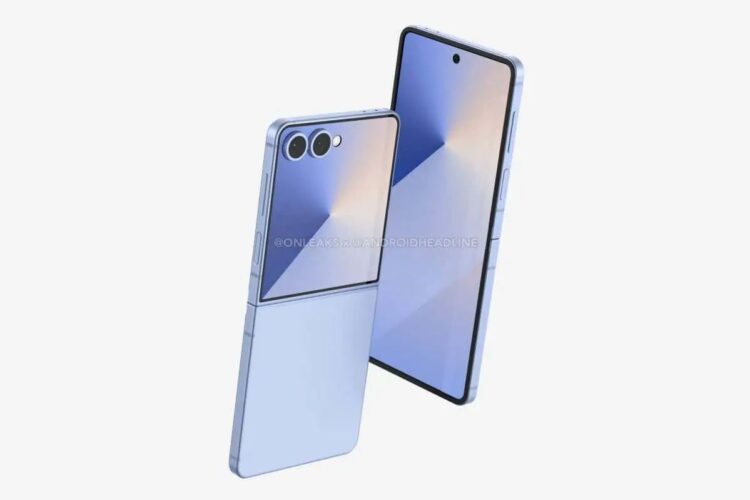 Samsung Galaxy Z Flip7 render