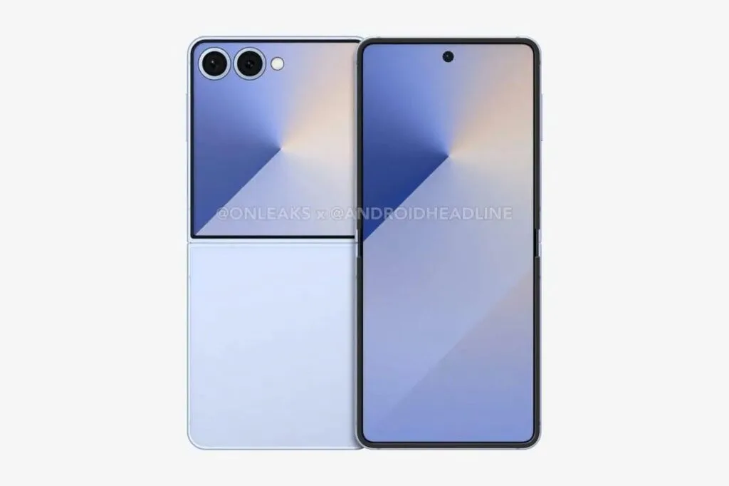 Samsung Galaxy Z Flip7 render