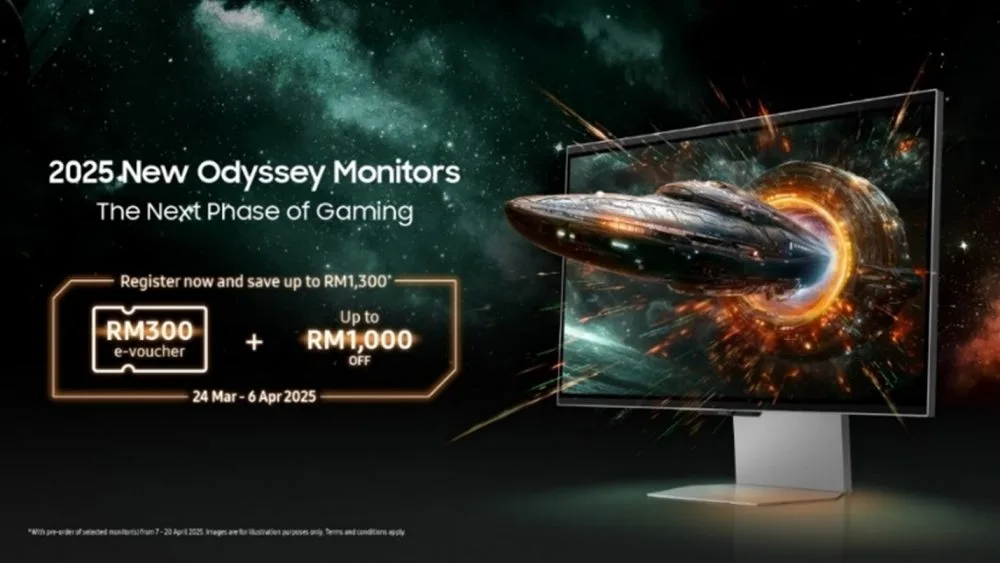 Samsung Odyssey register interest