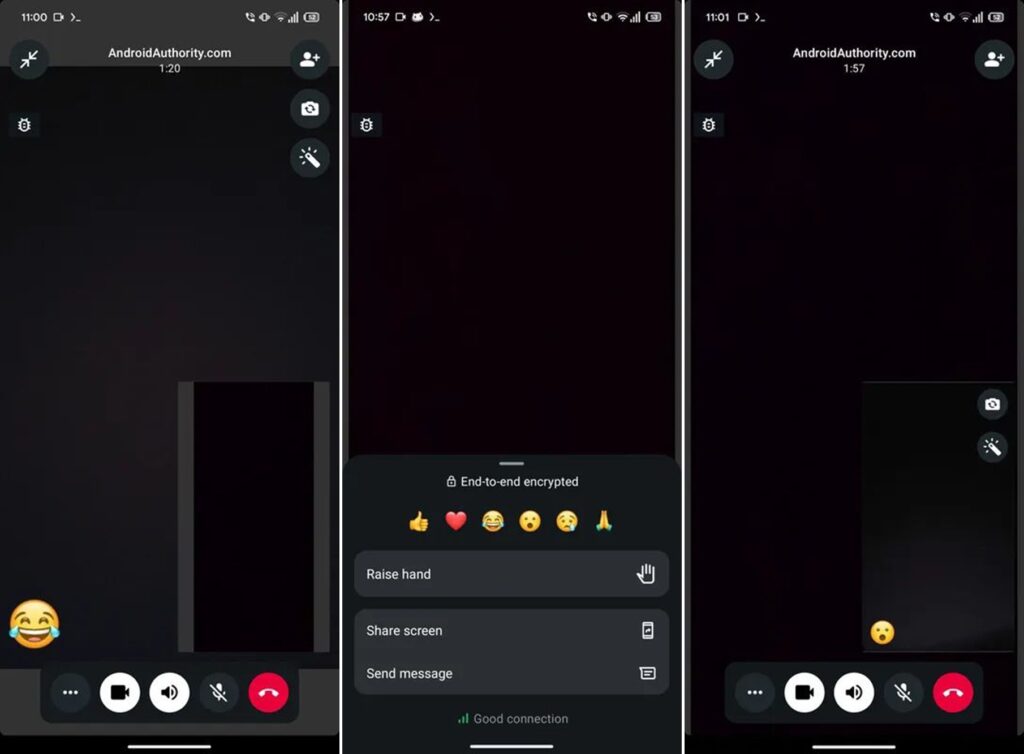 WhatsApp beta video call features combine