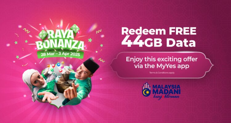 Yes 5G 44GB raya promo