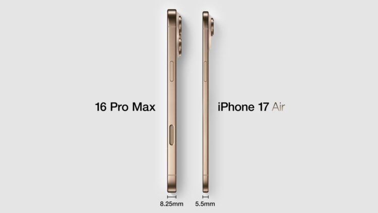 iPhone 17 Air leak