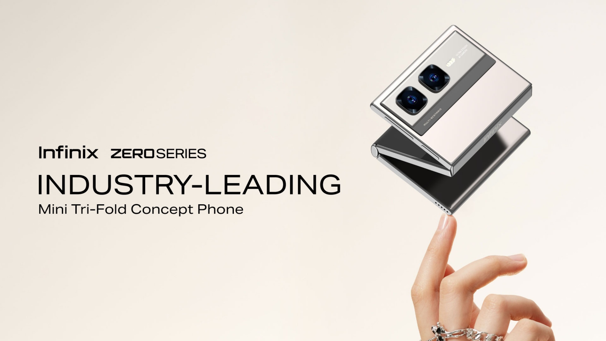 infinix zero series mini tri-fold concept