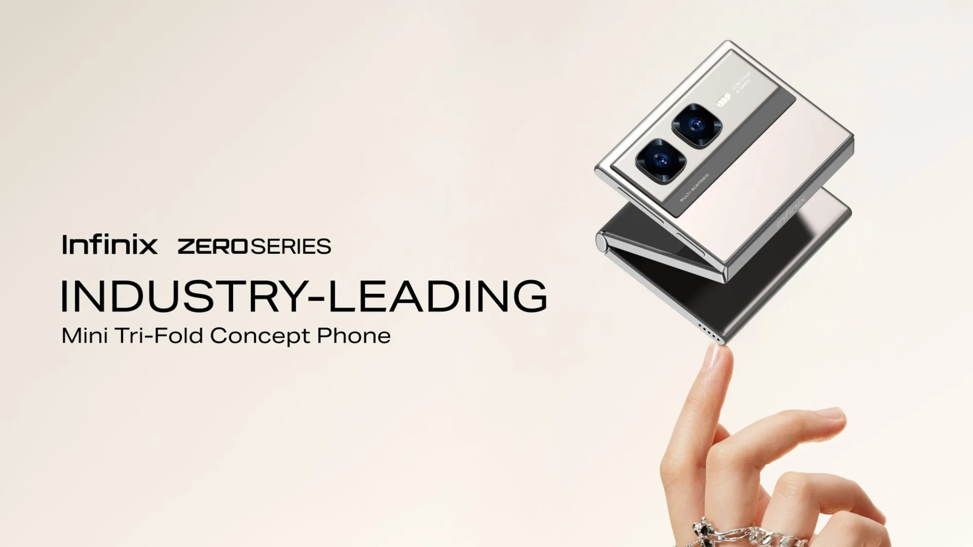 infinix zero series mini tri-fold concept