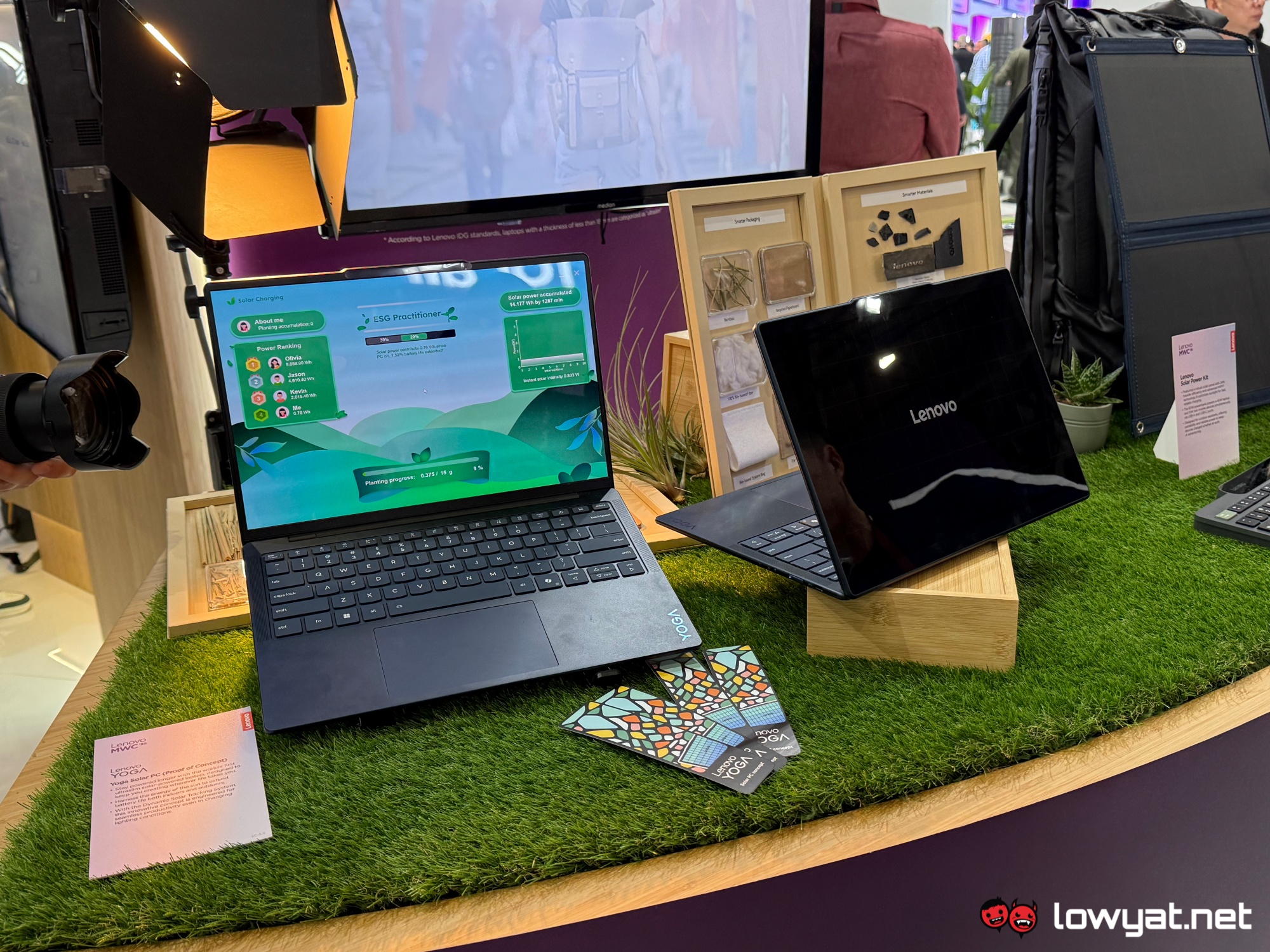 lenovo solar laptop mwc 2025