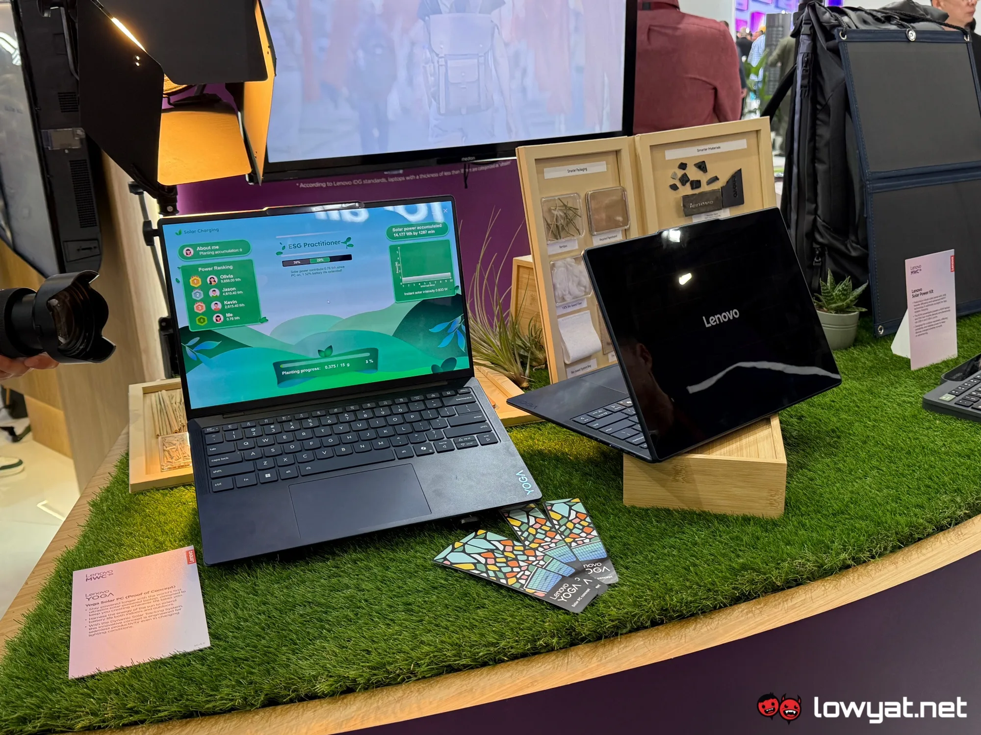 lenovo solar laptop mwc 2025