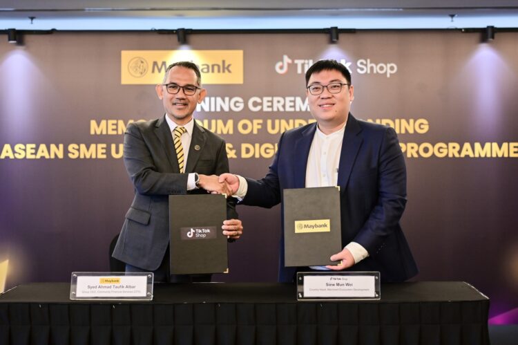 maybank tiktok shop mou SME upskilling