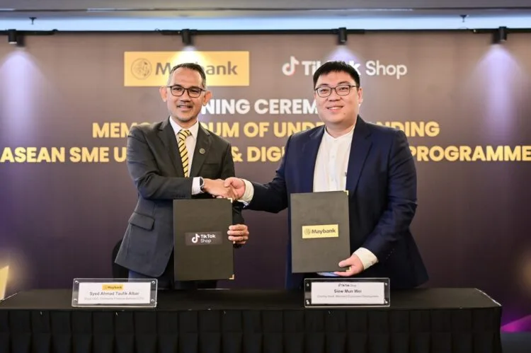 maybank tiktok shop mou SME upskilling