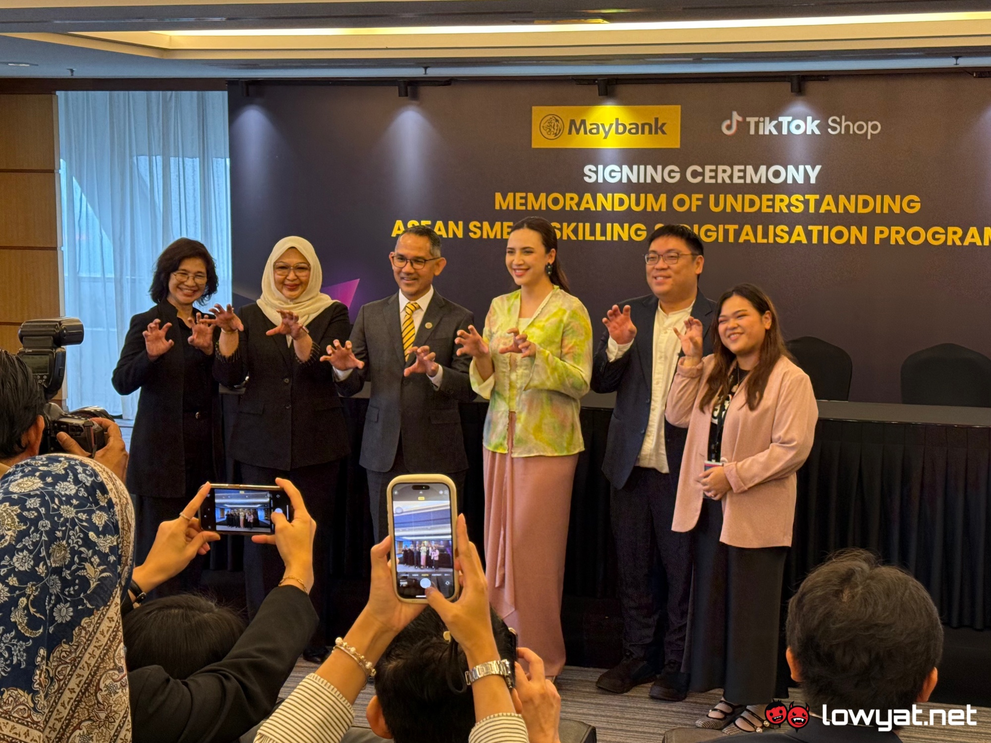 maybank tiktok shop mou SME upskilling