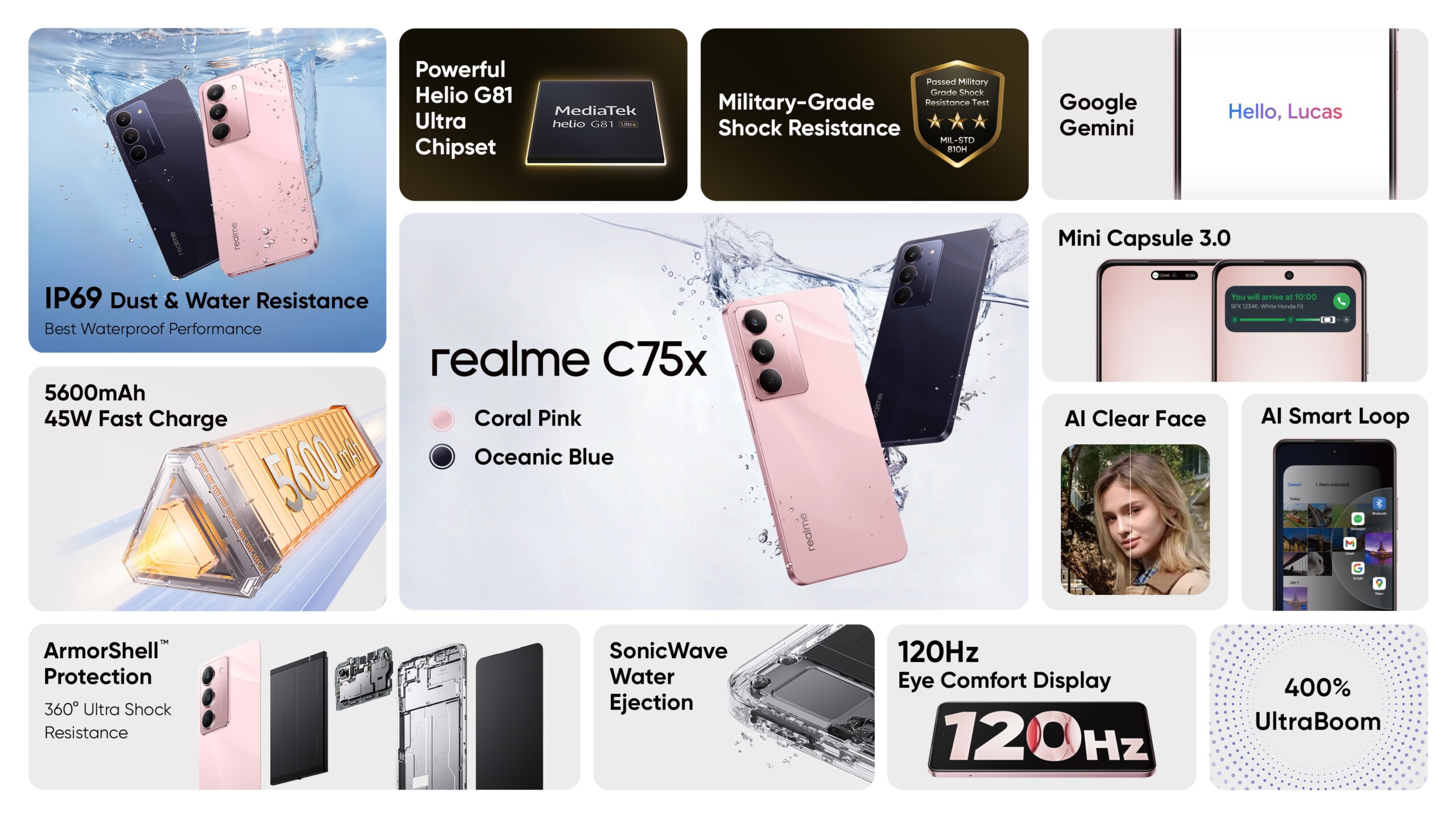realme C75x