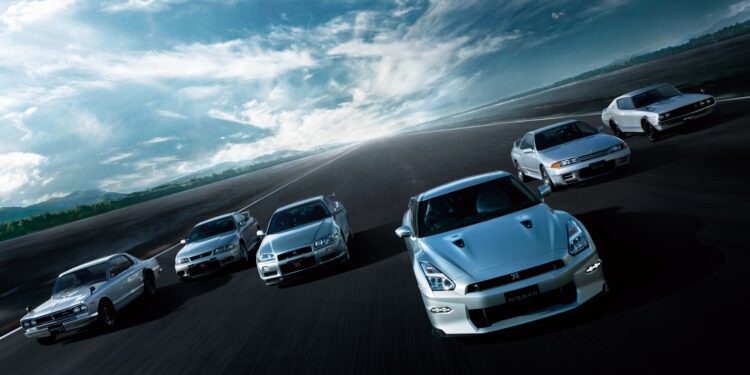 All generation of GT-R