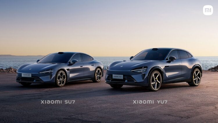 The SU7 and YU7 side by side
