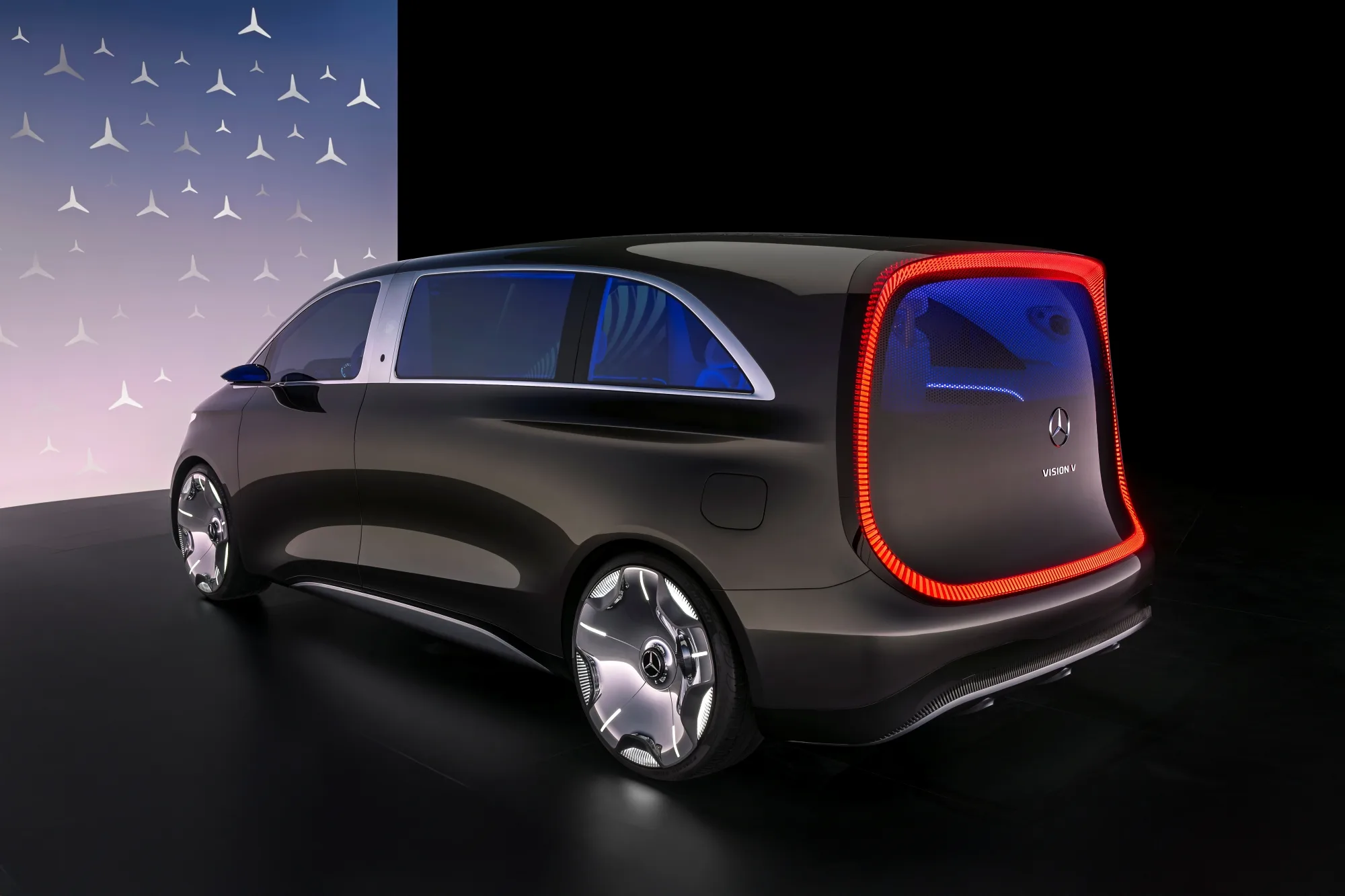 Rear of the MPV