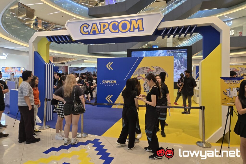 Capcom popup entrance