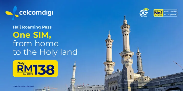 CelcomDigi Hajj Roaming Pass 2025