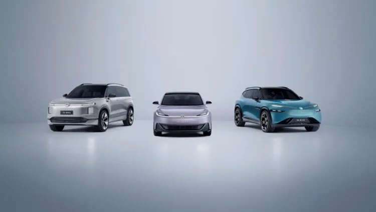 Three concept NEV Volkswagen models unveiled