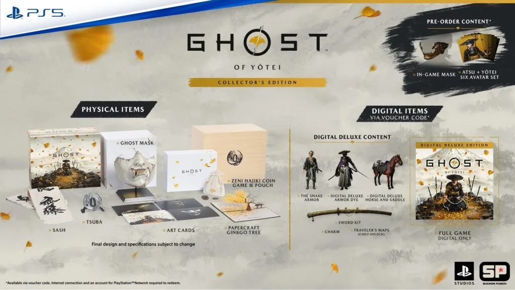Ghost of Yotei collectors edition
