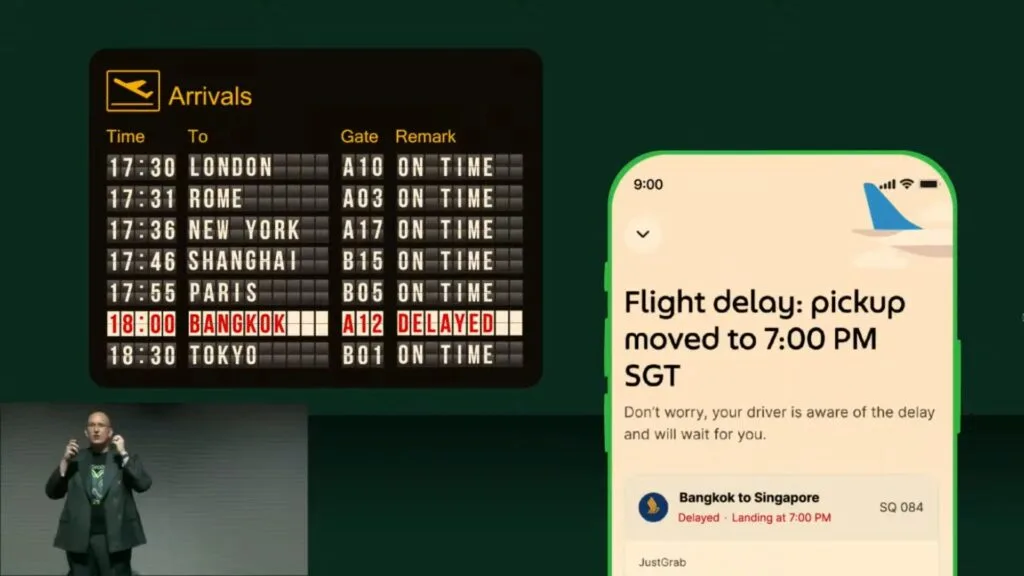 Grab Advance Booking Airport Pickup flight tracking
