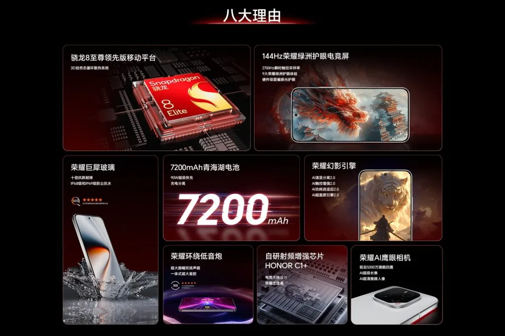 HONOR GT Pro specs