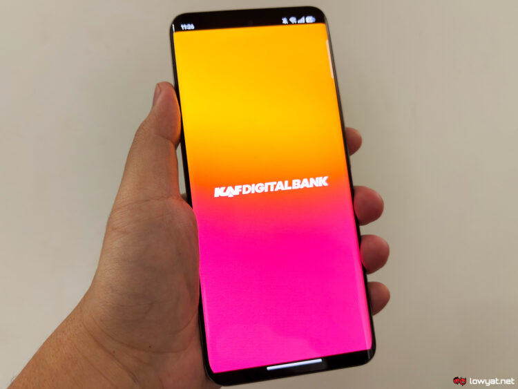 KAF Digital Bank app