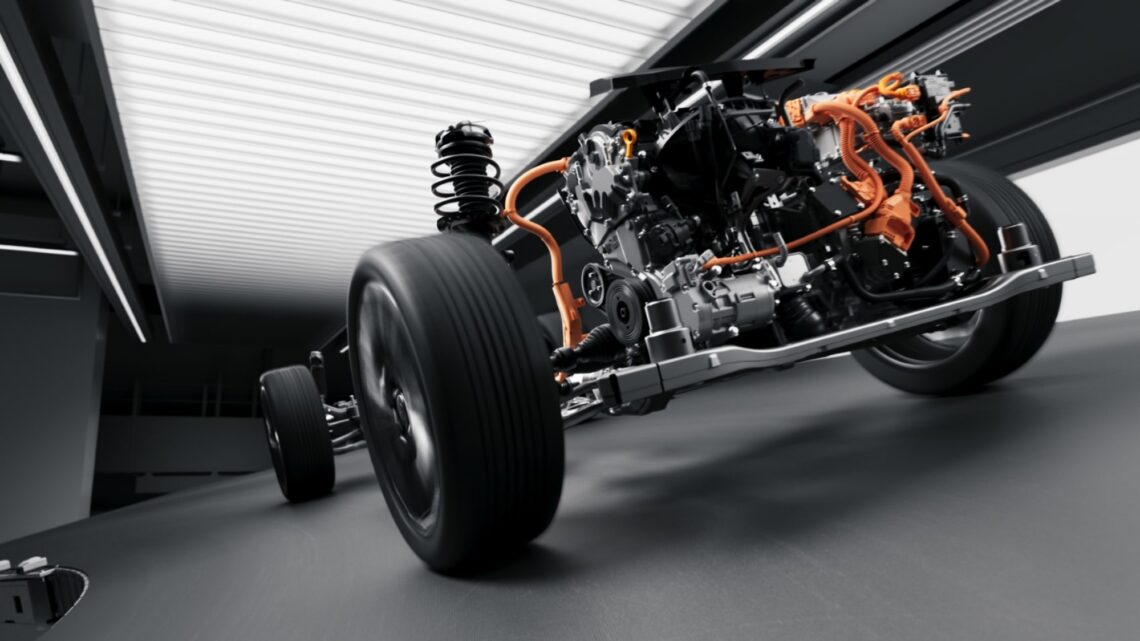 Hyundai unveils the new hybrid system.