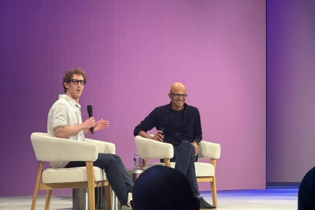 Microsoft Satya Nadella Meta Mark Zuckerberg
