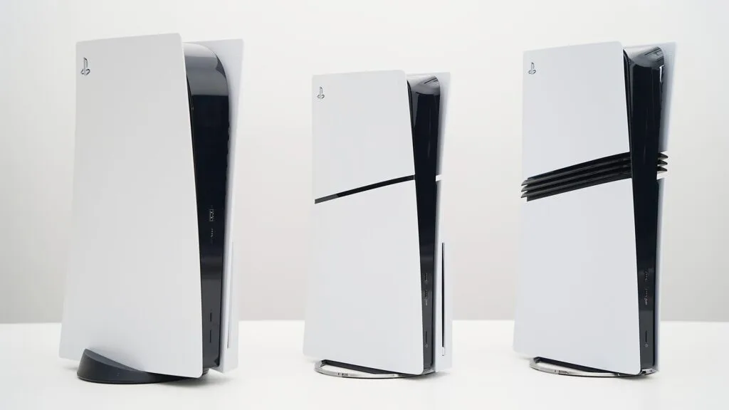 PS5 size comparison