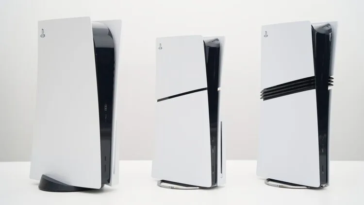 PS5 size comparison