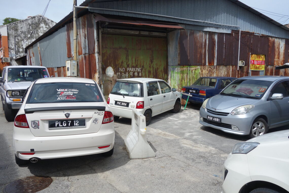 Penang parking cars