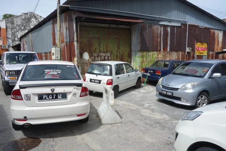 Penang parking cars