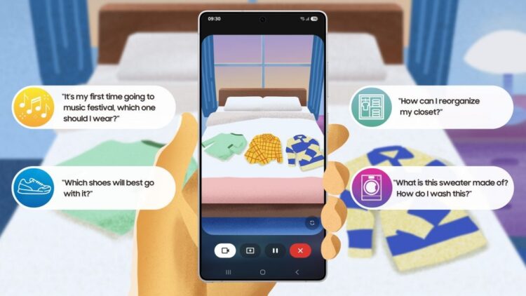 Samsung Galaxy S25 real-time visual AI Google Gemini Live