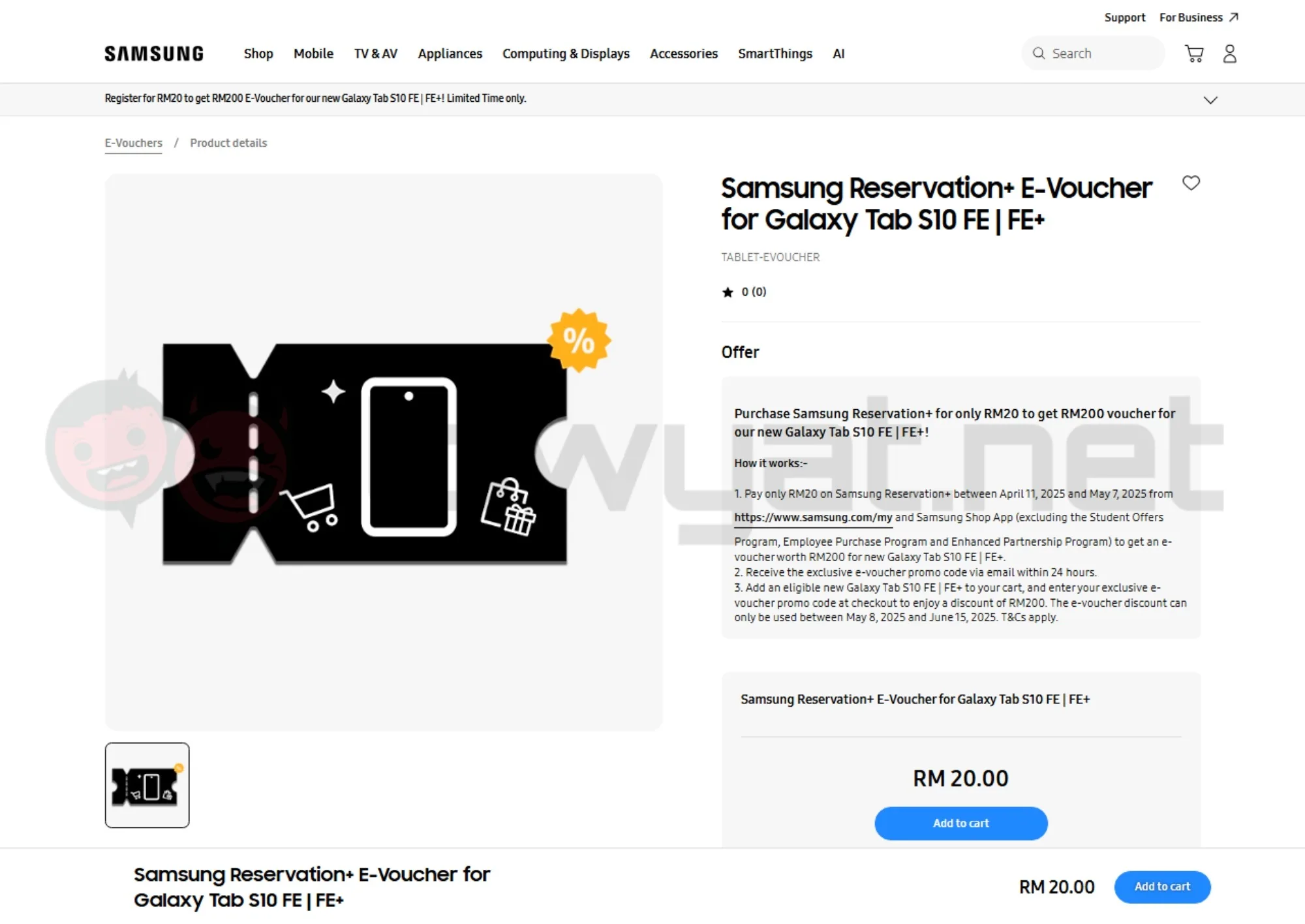 Samsung Galaxy Tab S10 FE confirmed for Malaysia