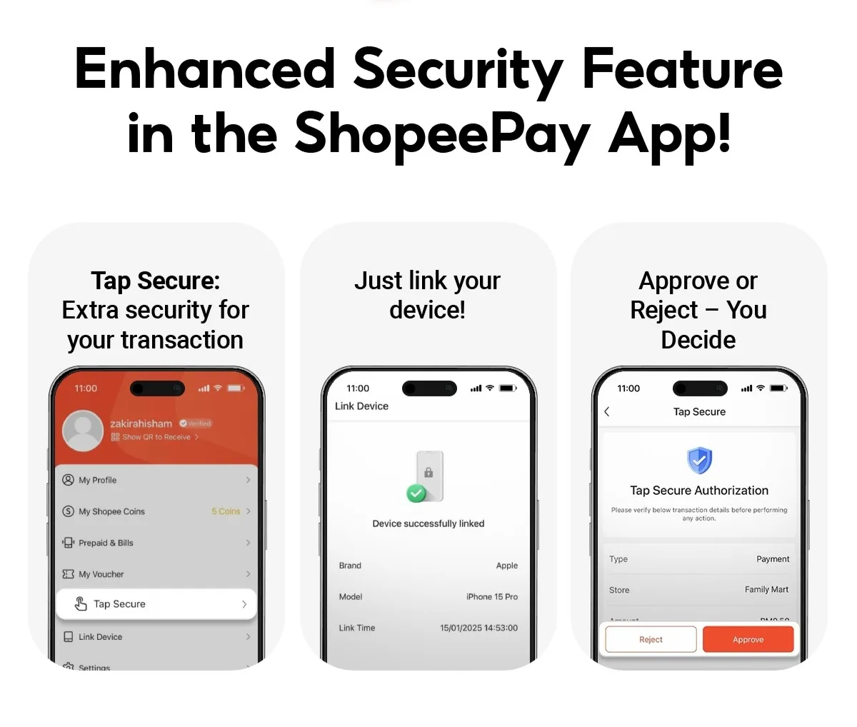 ShopeePay Tap Secure