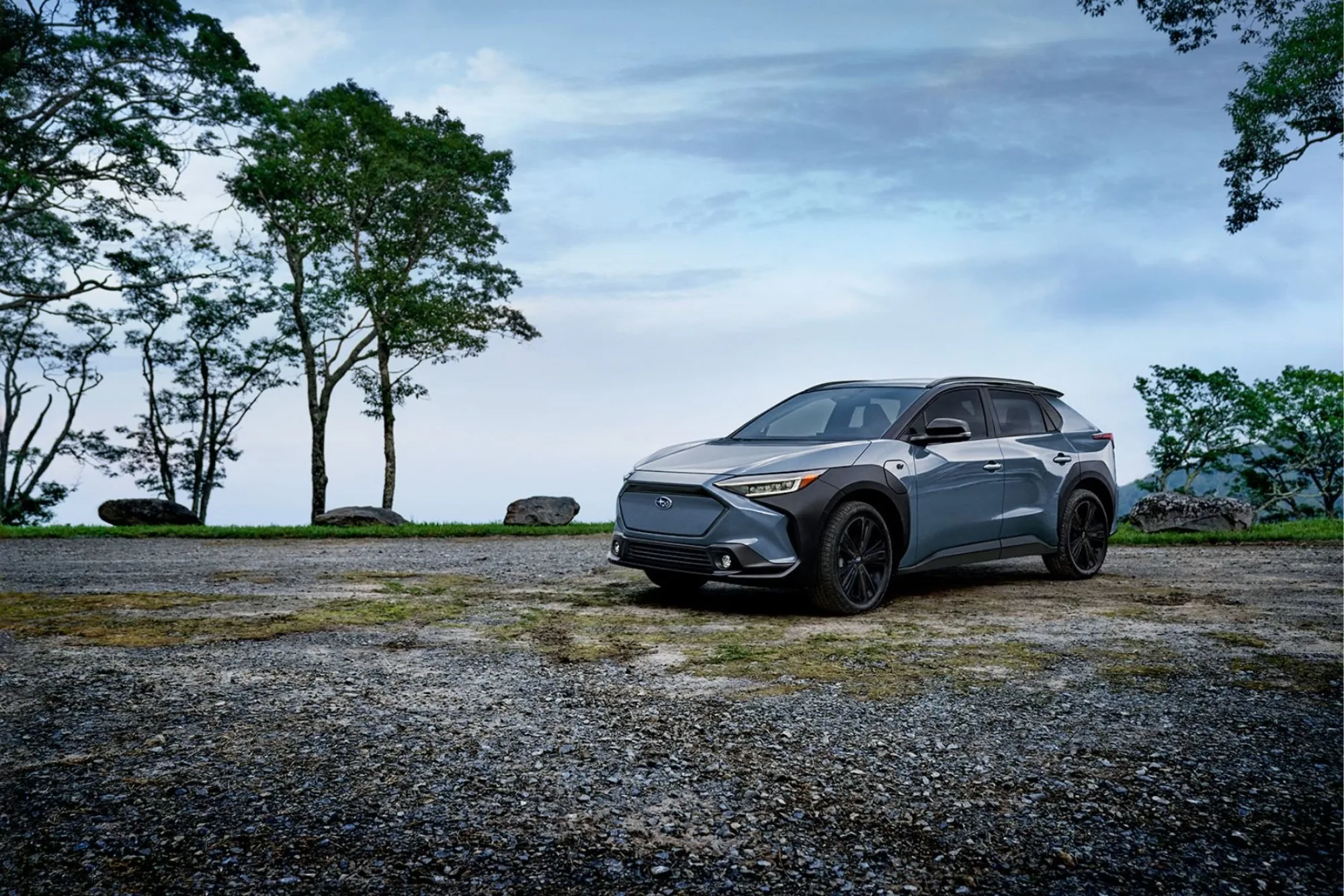 Subaru new EV SUV teaser 2025