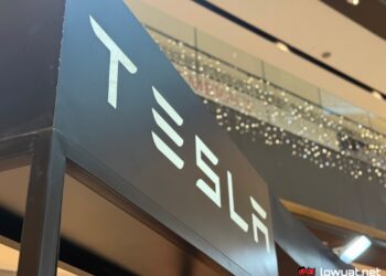 Tesla logo file photo