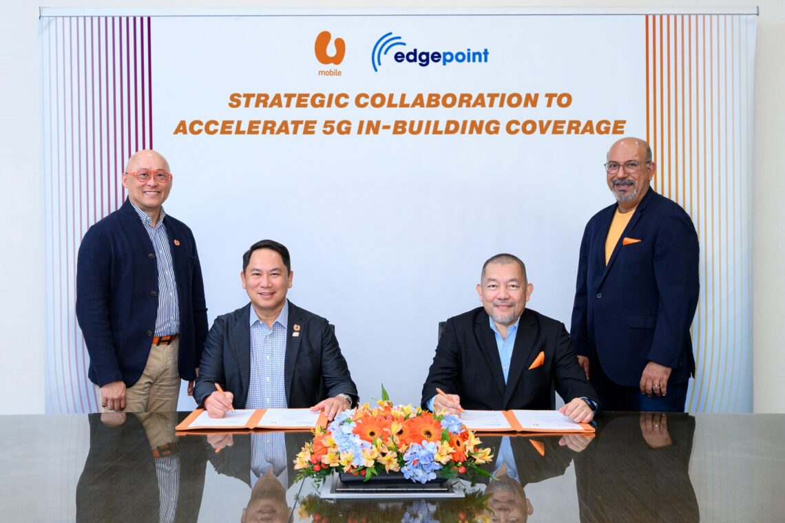 U Mobile Signs MOU with EdgePoint as 5G IBC Partner