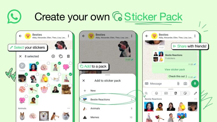 WhatsApp sticker packs
